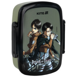 Ланч-бокс дитячий Kite Attack on Titan з наповненням, 750 мл (AT25-163)
