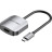 Перехідник USB3.1 Type-C to HDMI (F) 4K 30HZ 0.15m Vention (TDEHB)