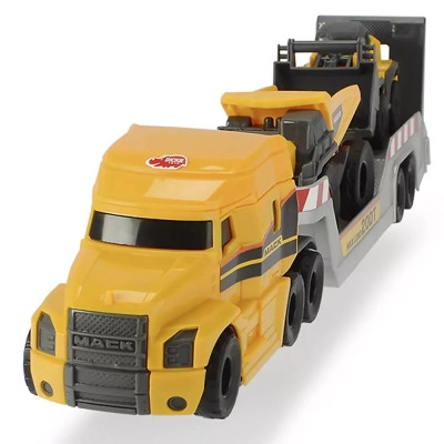 Спецтехніка Dickie Toys Вантажівка Мак з технікою Вольво (3725005)