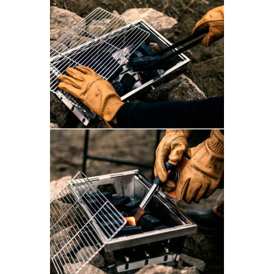 Гриль-барбекю Naturehike Mini Picnic BBQ Grill NH20CJ006 Сталь (6927595767672)