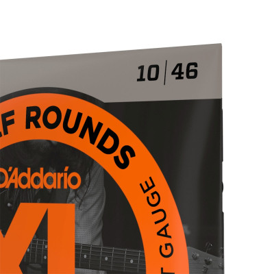 Струни для гітари D&#039;Addario XL Half Rounds Regular Light (10-46) (EHR310)