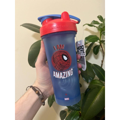 Шейкер спортивний BlenderBottle Classic Loop PRO 28oz/820ml Marvel Spider Man (Loop_PRO_28oz_Spider Man)