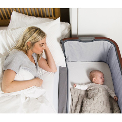 Ліжечко Tutti Bambini CoZee Luxe gray (211208/6581)