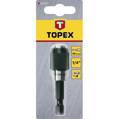 Тримач для біт Topex 1/4&quot; 60 мм (39D337)