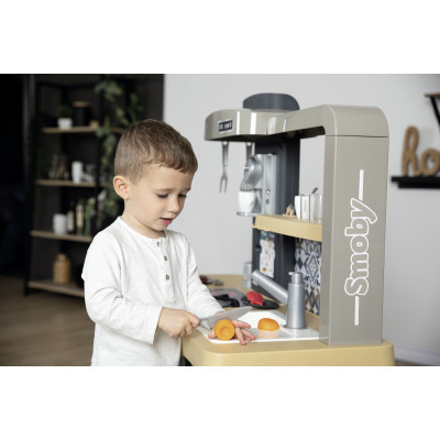 Ігровий набір Smoby Інтерактивна кухня Тефаль Еволюшн із регулюванням висоти та аксесуарами (312308)