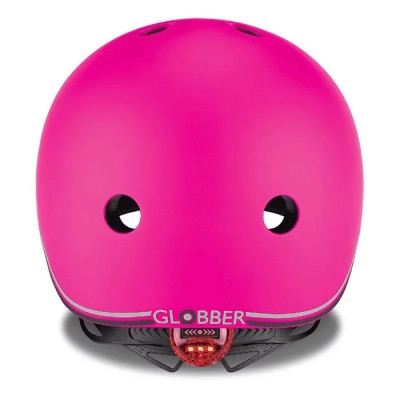 Шолом Globber Evo light рожевий із ліхтариком 45-51 см (506-110)