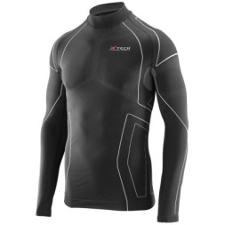 Термокофта X-Tech Maglia Race 3 Munica Lunga lupetto Nero XXL/XXXL (MagliaRace3LupettoXXL/3XL)