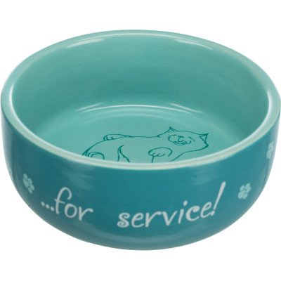 Посуд для котів Trixie &quot;Thanks for Service&quot; 300 мл/11 см (4011905247939)