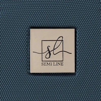 Валіза Semi Line 20&quot; (S) Blue/Brown (T5672-2) (DAS302674)