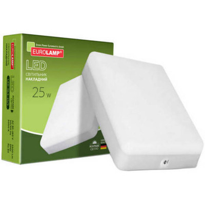 Світильник Eurolamp GL 25W 5000K (LED-NLS-25/5)
