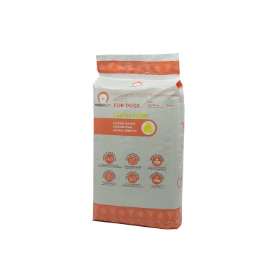 Пелюшки для собак MISOKO&amp;CO з ароматом лимона 60х90 см 10 шт (SHAMSK63055)