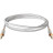 Кабель мультимедійний AUX Audio 3.5mm M/M 1.2m JACK01-03 white Defender (87513)