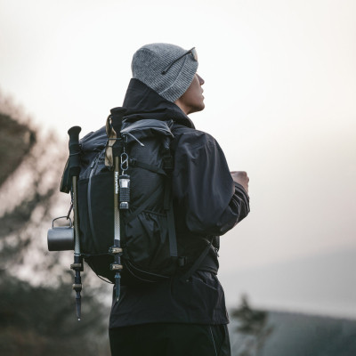 Рюкзак туристичний Naturehike CNK2300016, 30+5 л, чорний (6976507661331)