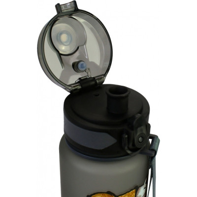 Поїльник-непроливайка Cool For School Robo Bear, 500 мл, чорна (CF61307)