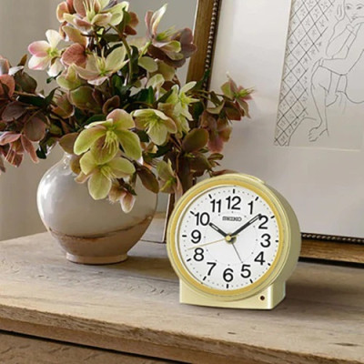 Настільний годинник Seiko будильник (QHE199G)