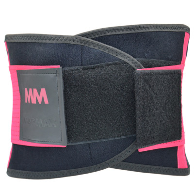 Пояс компресійний MadMax MFA-277 Slimming belt Black/rubine red L (MFA-277-RED_L)