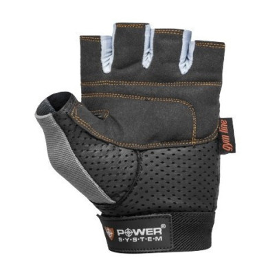 Рукавички для фітнесу Power System PS-2500 Power Plus Black/Grey XXL (PS-2500_2XL_Black-grey)