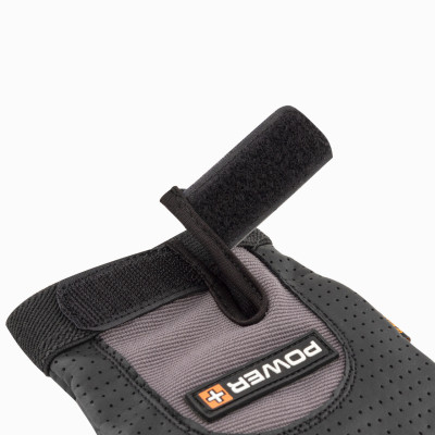 Рукавички для фітнесу Power System PS-2500 Power Plus Black/Grey XXL (PS-2500_2XL_Black-grey)