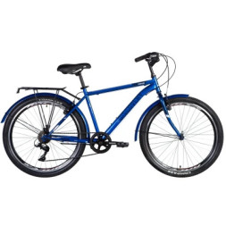 Велосипед Discovery Prestige Man Vbr 26&quot; 18&quot; ST 2024 Синій (OPS-DIS-26-586)