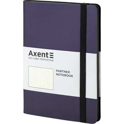 Блокнот Axent Partner Soft 125х195 мм в крапку 96 аркушів Синій (8310-38-A)