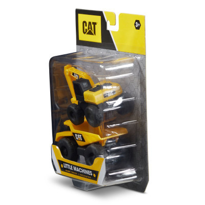 Спецтехніка Funrise Міні-техніка CAT Самоскид та Екскаватор (82278)