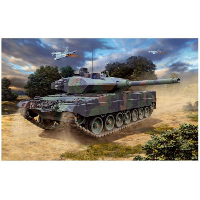 Збірна модель Revell Танк Леопард 2A6/A6M рівень 4 масштаб 1:72 (RVL-63180)