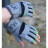 Рукавички для фітнесу MadMax MFG-860 Wild Grey/Green XXL (MFG-860_XXL)