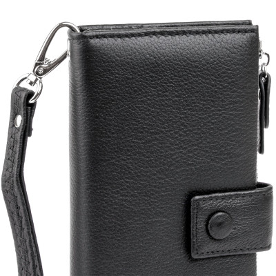 Гаманець ST Leather Шкіряний Чорний (19280)