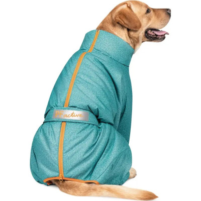 Комбінезон для тварин Pet Fashion «Cold» для такс S (бірюзовий) (4823082425372)