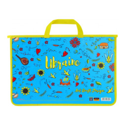 Папка - портфель Cool For School А4 пластиковий на блискавці Art Craft Design (CF30001-07)