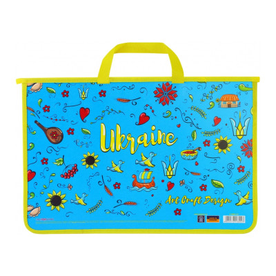 Папка - портфель Cool For School А4 пластиковий на блискавці Art Craft Design (CF30001-07)