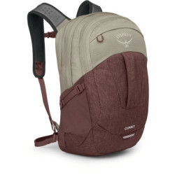 Рюкзак туристичний Osprey Comet 30 sawdust tan/raisin red O/S (009.3645)