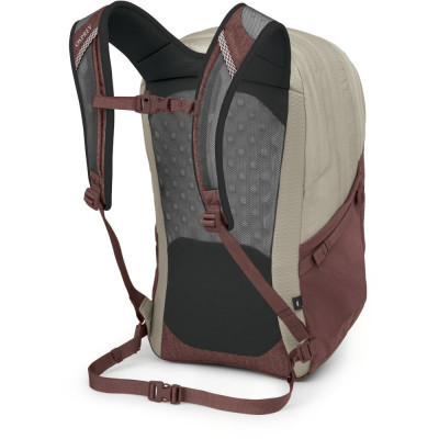 Рюкзак туристичний Osprey Comet 30 sawdust tan/raisin red O/S (009.3645)