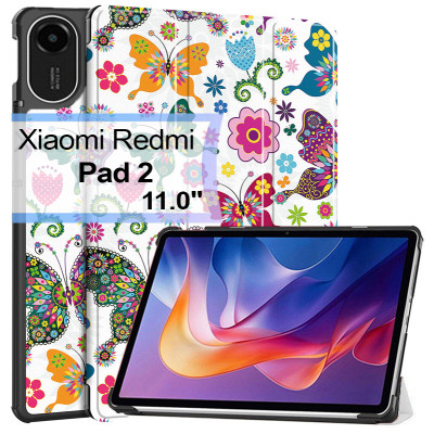 Чохол до планшета BeCover Smart Xiaomi Redmi Pad 2 11.0&quot; Butterfly (713646)