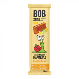 Мармелад Bob Snail Яблуко-Груша-Лимон 38 г (4820206081070)