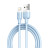 Дата кабель USB 2.0 AM to Lightning 1.0m 2.1A silicone blue XO (NB208-L-1-BL)