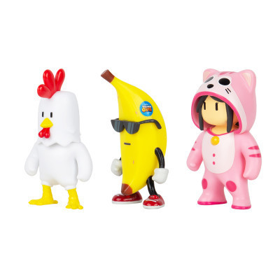 Фігурка Stumble Guys набір колекційних - Курча, Банан, Мяумер (SG2020-6)
