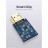 Кабель мультимедійний USB-C 3.1 to HDMI 1.5m 90° 4K 60 Гц PVC Black Vention (CGVBG)