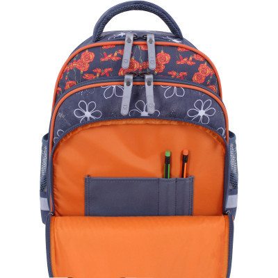 Рюкзак шкільний Bagland Mouse 321 сірий 499 (0051370) (80226344)
