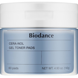 Патчі для обличчя Biodance Cera-Nol Gel Toner Pads 60 шт. (8809937361206)