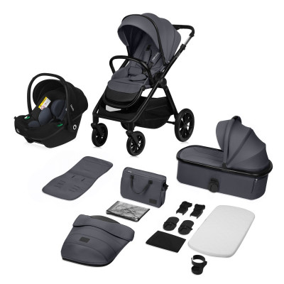 Коляска Lionelo 3 в 1 Layla Grey Stone (LO-LAYLA 3IN1 GREY STONE)