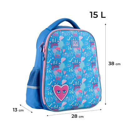 Портфель GoPack Education напівкаркасний 165M-4 Be You (GO24-165M-4)