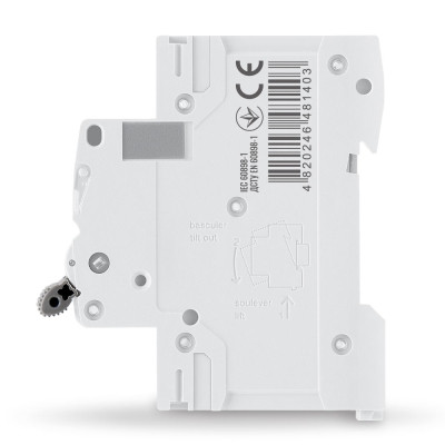 Автоматичний вимикач Videx RS6 RESIST 1п 25А 6кА С (VF-RS6-AV1C25)