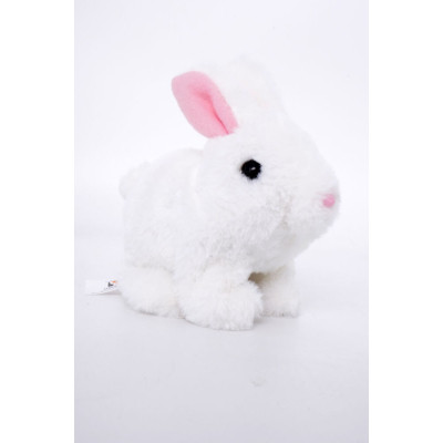 Інтерактивна іграшка Pugs at Play Білий кролик Hopper (ST-PAP10)