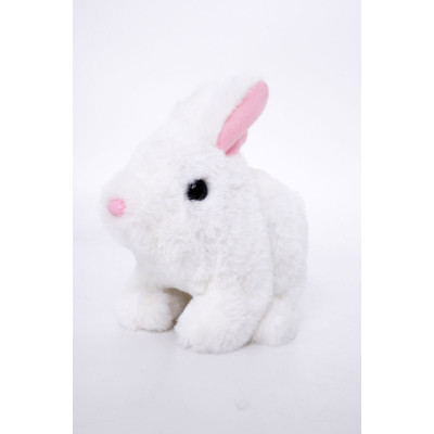 Інтерактивна іграшка Pugs at Play Білий кролик Hopper (ST-PAP10)
