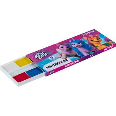 Акварельні фарби Kite My Little Pony 12 кольорів (LP23-041)
