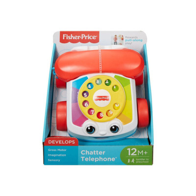Розвиваюча іграшка Fisher-Price Іграшка-каталка &quot;Веселий телефон&quot; Fisher-Price (FGW66)