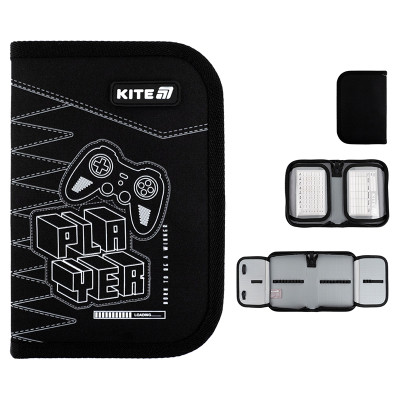 Пенал Kite 622 Player, 1 відділення, 2 відворот (K25-622-6)
