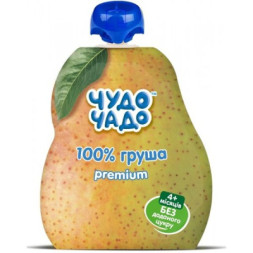 Дитяче пюре Чудо-Чадо Premium Груша без цукру 90 г (4820016254091)