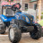 Веломобіль Falk New Holland трактор на педалях з причепом Синій (3090B)
